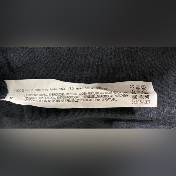 Zara Basics 100% linen M crop top - Picture 5 of 5